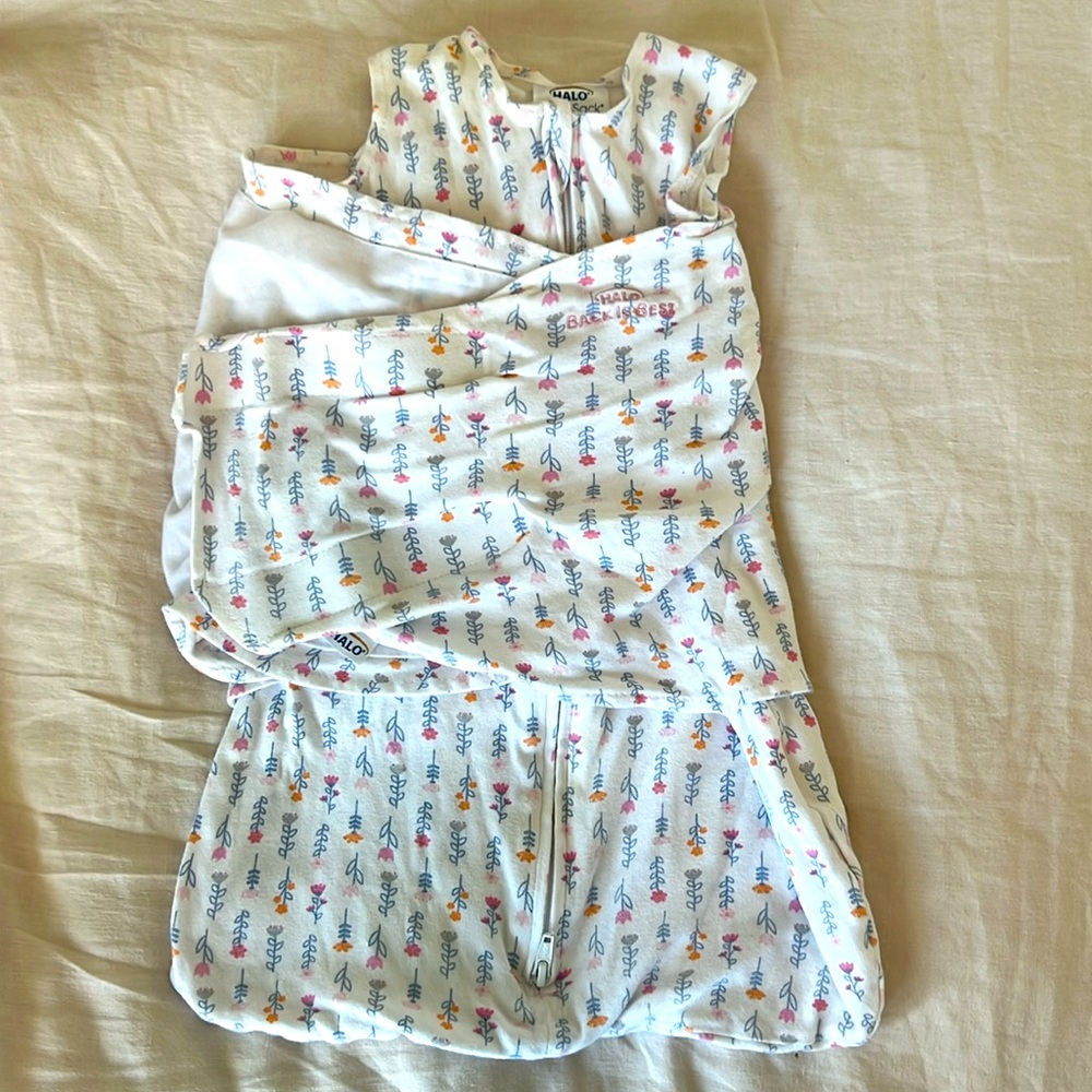 HALO sleep sack NEWBORN 0-3MON Floral